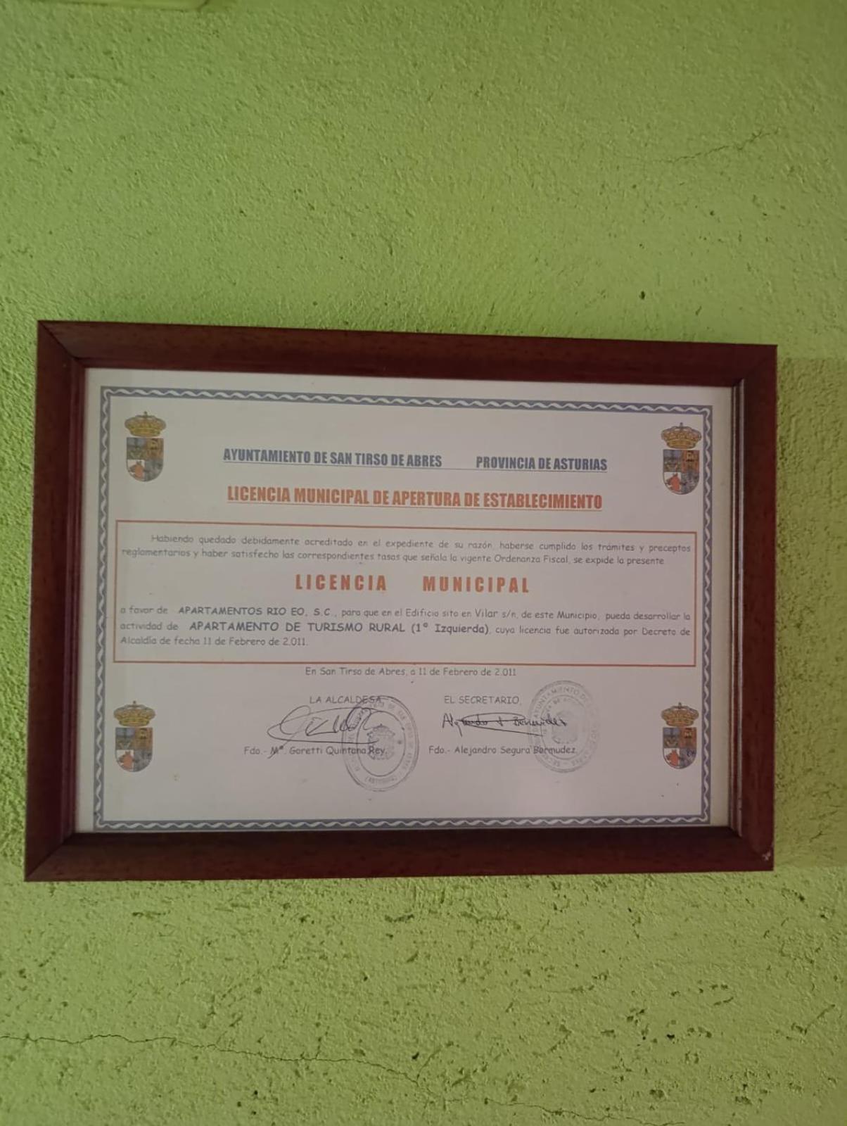 Apartamentos Rio Eo San Tirso de Abres Dış mekan fotoğraf